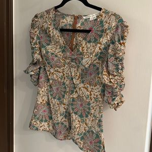 COPY - Veronica beard silk blouse